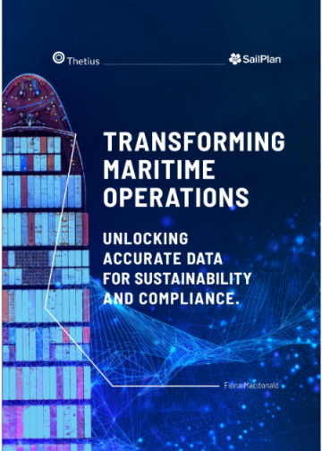 Transforming Maritime Operations: Unlocking Accurate Data for Sustainability and Compliance
