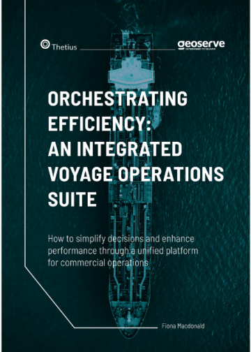 Orchestrating Efficiency:  An Integrated Voyage Operations Suite (VOS)
