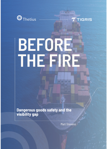 Before the fire: Dangerous goods safety and the visibility gap